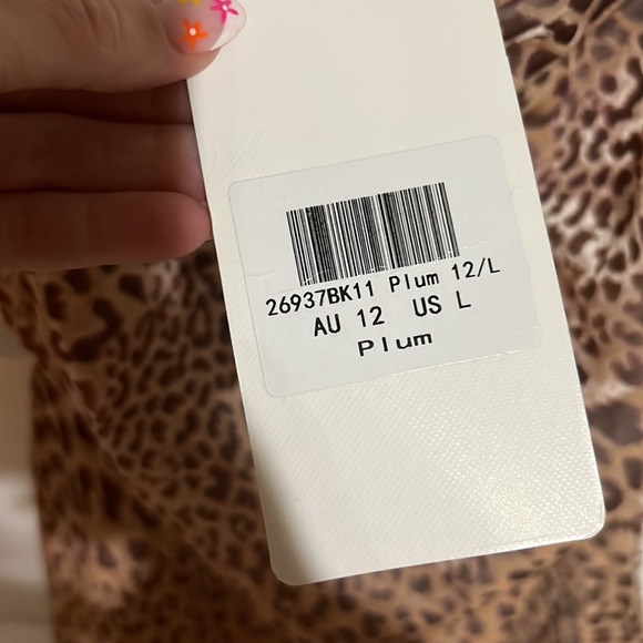 Selfie Leslie leopard dress size large - Picture 5 of 6